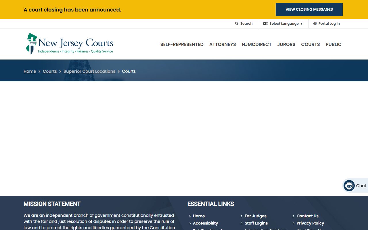 Somerset Hunterdon Warren vicinage for Hunterdon County court records